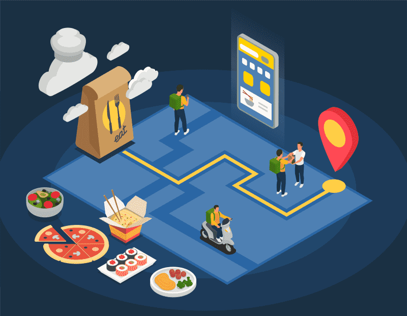 Fork Finder Ilustration
